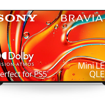 Sony 65-Inch Mini LED QLED 4K Ultra HD TV BRAVIA 7 Smart Google TV with Dolby Vision HDR, Exclusive Ps5 Features, (K-65XR70) 2024 Model 