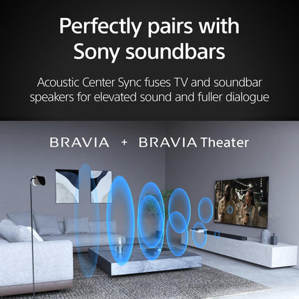 Sony 65-Inch Mini LED QLED 4K Ultra HD TV BRAVIA 7 Smart Google TV with Dolby Vision HDR, Exclusive Ps5 Features, (K-65XR70) 2024 Model 