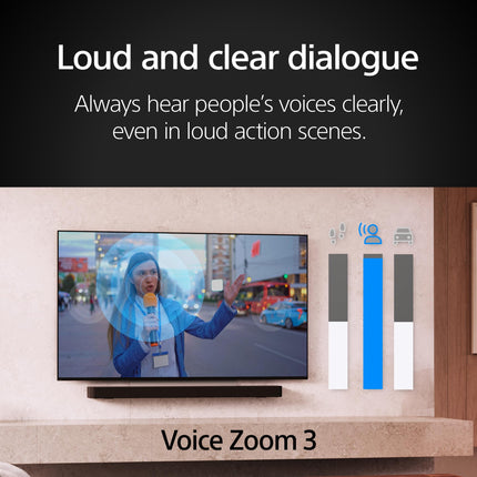 Sony 65-Inch Mini LED QLED 4K Ultra HD TV BRAVIA 7 Smart Google TV with Dolby Vision HDR, Exclusive Ps5 Features, (K-65XR70) 2024 Model 