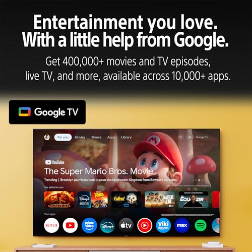 Sony 98 Inch BRAVIA 5 Series 4K Ultra HD Smart Mini LED Google TV K98XR55A 