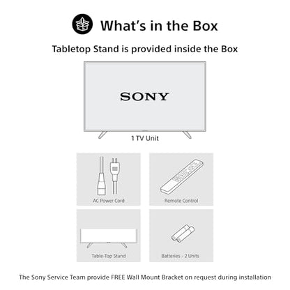 Sony 98 Inch BRAVIA 5 Series 4K Ultra HD Smart Mini LED Google TV K98XR55A 