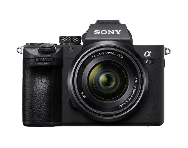 Sony A7 Iii Full-Frame Mirrorless Interchangeable-Lens 64 GB Camera (With 28-70Mm F3.5-5.6 Oss Lens), 2X Optical Zoom, Black,24.2MP 