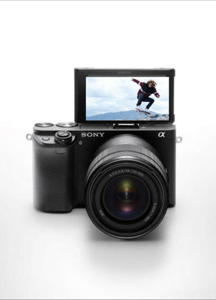 Sony Alpha ILCE-6400M 24.2MP Mirrorless Digital SLR Camera (Black) with 18-135mm Zoom Lens | APS-C Sensor |Real-Time Eye Auto Focus | 4K Vlogging Camera | Tiltable LCD - Black 
