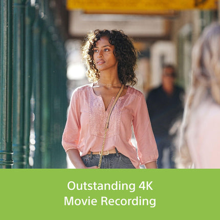 Sony Alpha ILCE-6700 APS-C Interchangeable-Lens Mirrorless Camera (Body Only) | Made for Creators | 26.0 MP | Artificial Intelligence Based Autofocus | 4K 60p Recording - Black 