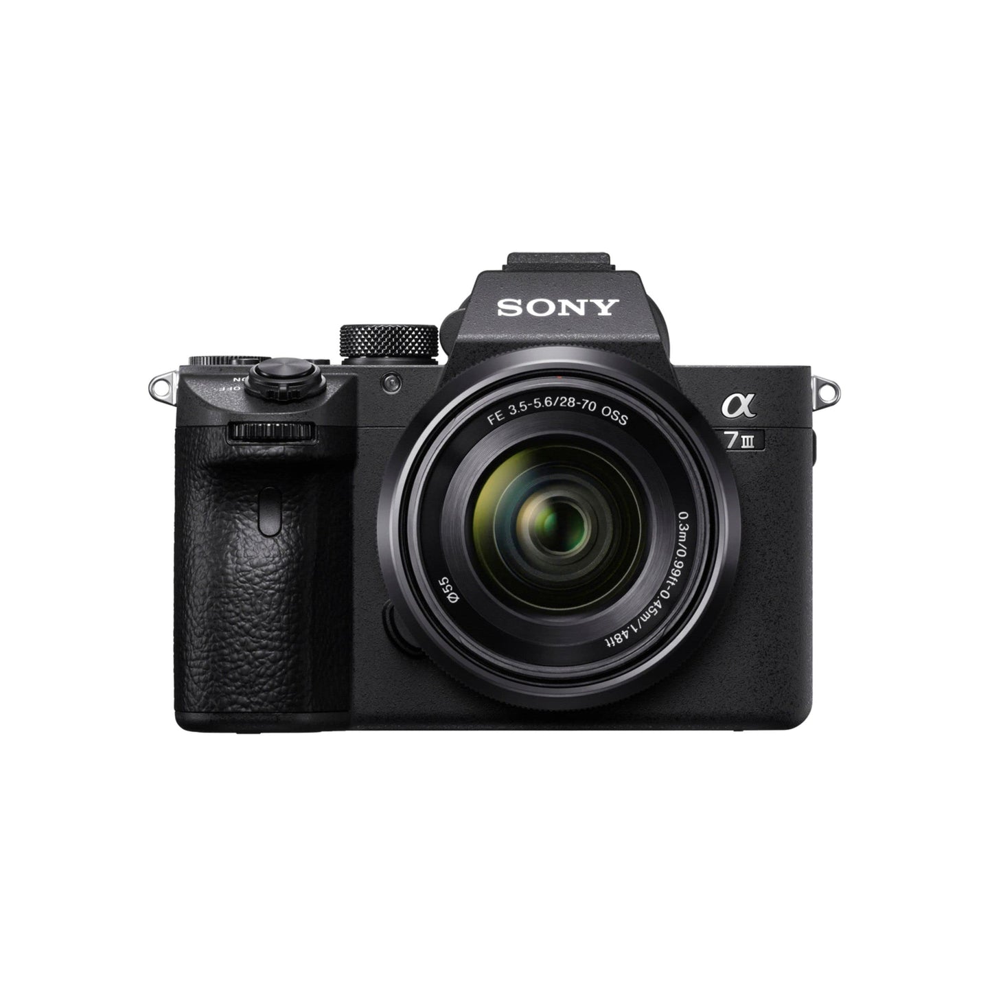 Sony Alpha ILCE-7M3K Full-Frame 24.2MP Mirrorless Digital SLR Camera with 28-70mm Zoom Lens | 4K Full Frame | Real-Time Eye Auto Focus | Tiltable LCD, Low Light Camera - Black 