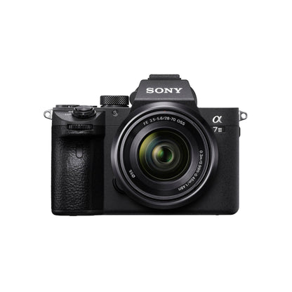 Sony Alpha ILCE-7M3K Full-Frame 24.2MP Mirrorless Digital SLR Camera with 28-70mm Zoom Lens | 4K Full Frame | Real-Time Eye Auto Focus | Tiltable LCD, Low Light Camera - Black 