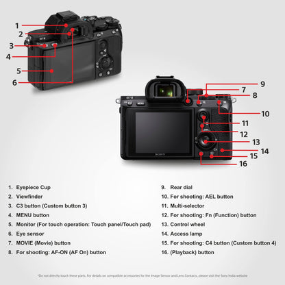 Sony Alpha ILCE-7M3K Full-Frame 24.2MP Mirrorless Digital SLR Camera with 28-70mm Zoom Lens | 4K Full Frame | Real-Time Eye Auto Focus | Tiltable LCD, Low Light Camera - Black 