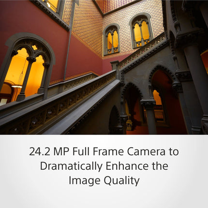 Sony Alpha ILCE-7M3K Full-Frame 24.2MP Mirrorless Digital SLR Camera with 28-70mm Zoom Lens | 4K Full Frame | Real-Time Eye Auto Focus | Tiltable LCD, Low Light Camera - Black 