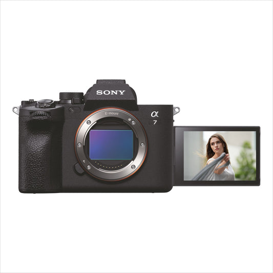 Sony Alpha ILCE-7M4 Full-Frame Hybrid Camera 33MP Interchangeable-Lens Mirrorless Camera Body (4K 60P Video Recording, Real-Time Eye AF for Humans, Birds, Animals) - Digital_Zoom, Black, 
