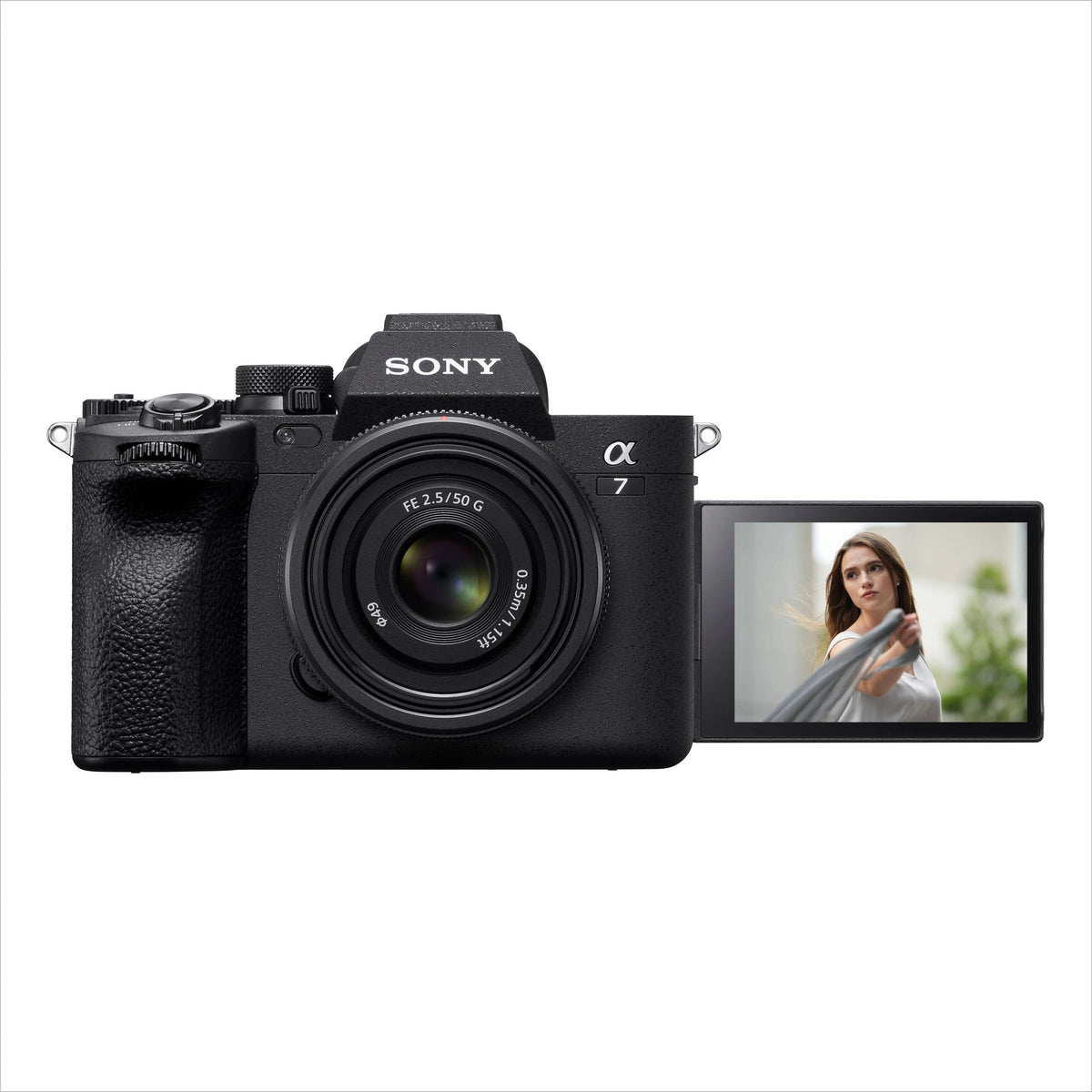 Sony Alpha ILCE-7M4K Full-Frame Hybrid Camera 33MP Interchangeable-Lens Mirrorless Camera with 28-70mm Digital Zoom Lens | 4K 60P Video Recording | Real-Time Eye AF for Humans, Birds, Animals - Black 
