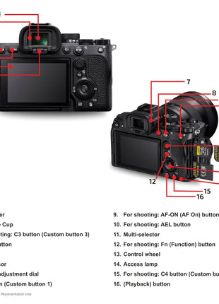 Sony Alpha ILCE-7M4K Full-Frame Hybrid Camera 33MP Interchangeable-Lens Mirrorless Camera with 28-70mm Digital Zoom Lens | 4K 60P Video Recording | Real-Time Eye AF for Humans, Birds, Animals - Black 