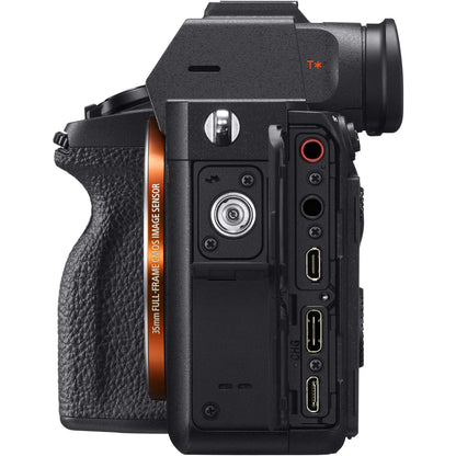 Sony Alpha ILCE-7RM4A Full-Frame 61.0MP Mirrorless Digital SLR Camera Body (4K Full Frame, Real-Time Eye Auto Focus, Real time Animal Eye AF, Tiltable LCD) - Black 