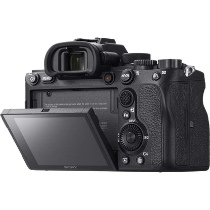 Sony Alpha ILCE-7RM4A Full-Frame 61.0MP Mirrorless Digital SLR Camera Body (4K Full Frame, Real-Time Eye Auto Focus, Real time Animal Eye AF, Tiltable LCD) - Black 