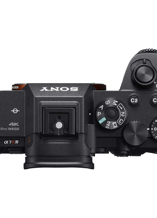 Sony Alpha ILCE-7RM4A Full-Frame 61.0MP Mirrorless Digital SLR Camera Body (4K Full Frame, Real-Time Eye Auto Focus, Real time Animal Eye AF, Tiltable LCD) - Black 
