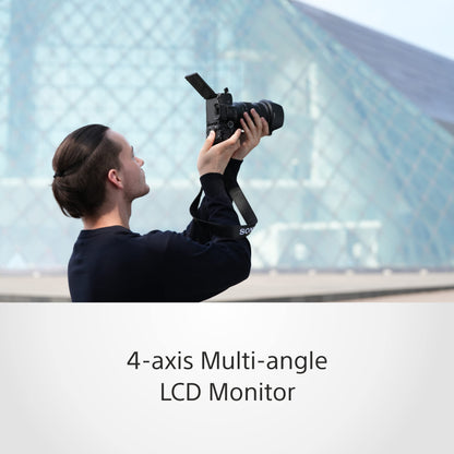 Sony Alpha ILCE-7RM5 Full-Frame High Resolution 61 MP Camera|Artificial Intelligence for Human Pose Estimation|Real-time AF for Human/Animals/Birds/Insects/Train/Cars/Aeroplanes|Movie Recording 8k 24p 