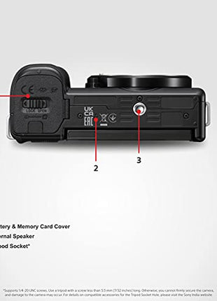 Sony Alpha ZV-E10 24.2 Mega Pixel Interchangeable-Lens Mirrorless vlog Camera, Made for Creators | APS-C Sensor |Advanced Autofocus | Clear Audio & 4K Movie Recording (Body Only) – Black 