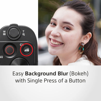 Sony Alpha ZV-E10 24.2 Mega Pixel Interchangeable-Lens Mirrorless vlog Camera, Made for Creators | APS-C Sensor |Advanced Autofocus | Clear Audio & 4K Movie Recording (Body Only) – Black 