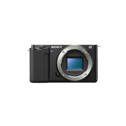 Sony Alpha ZV-E10 APS-C Camera | 24.2 MP vlog Camera | Made for Creators | Advanced Autofocus | Clear Audio & 4K Movie Recording - Black 