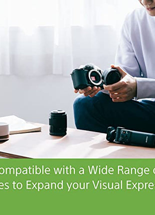 Sony Alpha ZV-E10L 24.2 Mega Pixel Interchangeable-Lens Mirrorless vlog Camera with 16-50 mm Lens, Made for Creators | APS-C Sensor | Advanced Autofocus | Clear Audio & 4K Movie Recording - Black 