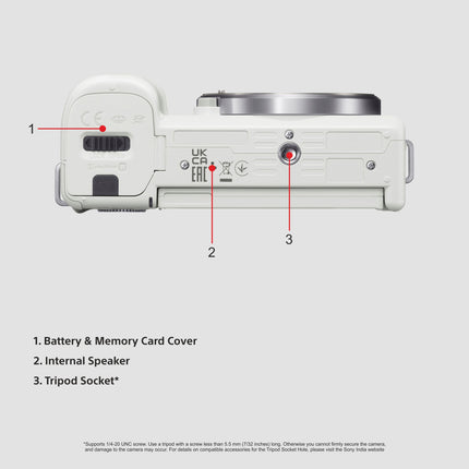 Sony Alpha ZV-E10L 24.2 Mega Pixel Interchangeable-Lens Mirrorless vlog Camera with 16-50 mm Lens, Made for Creators | APS-C Sensor | Advanced Autofocus | Clear Audio & 4K Movie Recording - White 