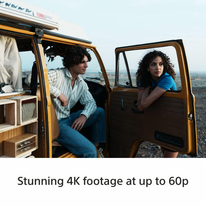 Sony Alpha ZV-E10M2K 26 MP Interchangeable Lens Mirrorless Vlog Camera for Creators (16-50mm Power Zoom Lens) | APS-C Sensor | 4K 60p with 10bit 4:2:2 Recording - (White) 
