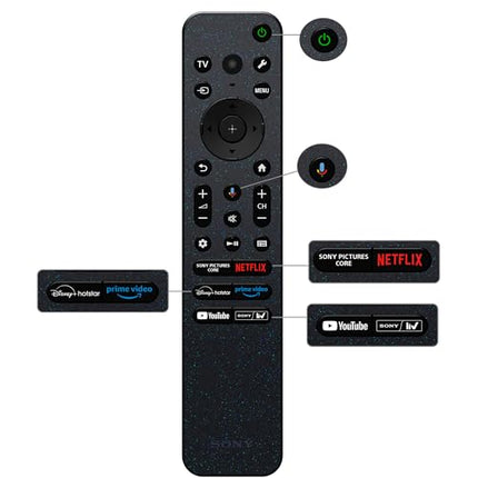 Sony BRAVIA 3 Series 126 cm (50 inches) 4K Ultra HD AI Smart LED Google TV K-50S30 (Black) 