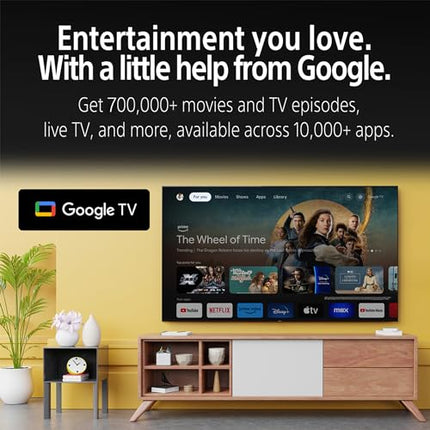 Sony BRAVIA 3 Series 126 cm (50 inches) 4K Ultra HD AI Smart LED Google TV K-50S30 (Black) 