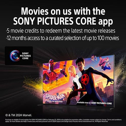 Sony BRAVIA 3 Series 139 cm (55 inches) 4K Ultra HD AI Smart LED Google TV K-55S30 (Black) 
