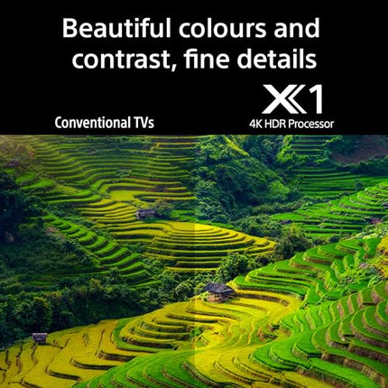 Sony BRAVIA 3 Series 139 cm (55 inches) 4K Ultra HD AI Smart LED Google TV K-55S30 (Black) 