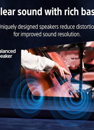 Sony BRAVIA 3 Series 189 cm (75 inches) 4K Ultra HD AI Smart LED Google TV K-75S30B (Black) 