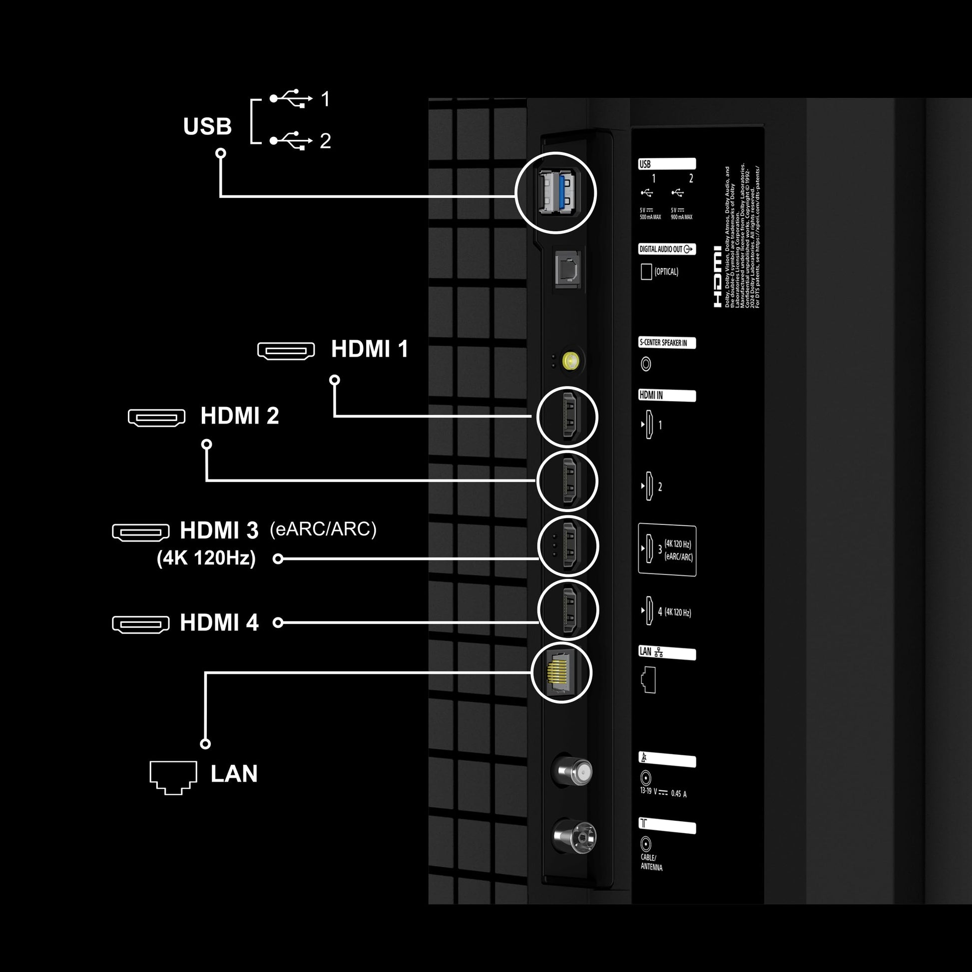 Sony 139 cm (55 inches) BRAVIA 5 Series 4K Ultra HD Smart Mini LED Google TV K-55XR55A 