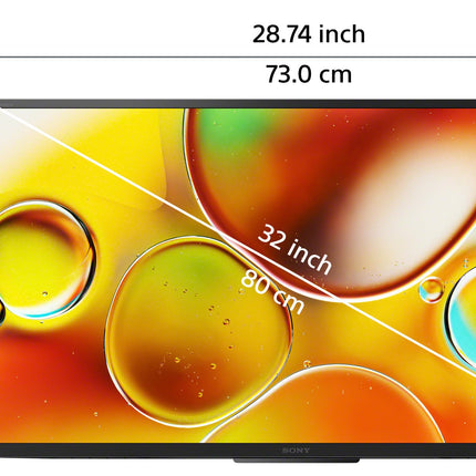Sony BRAVIA 80 cm (32 inches) HD Ready Smart LED Google TV KD-32W835 (Black) 