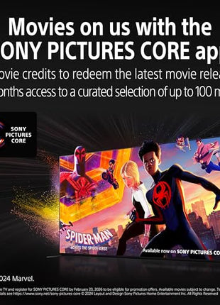 Sony BRAVIA 9 Series 215 cm (85 inches) 4K Ultra HD AI Smart Mini LED Google TV K-85XR90 (Black) 