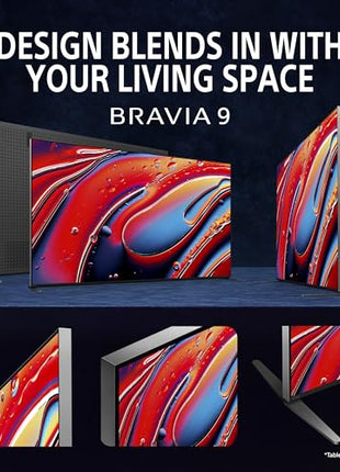 Sony BRAVIA 9 Series 215 cm (85 inches) 4K Ultra HD AI Smart Mini LED Google TV K-85XR90 (Black) 