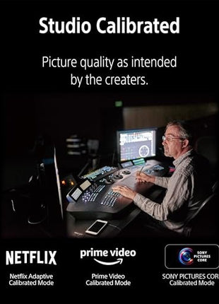 Sony BRAVIA 9 Series 215 cm (85 inches) 4K Ultra HD AI Smart Mini LED Google TV K-85XR90 (Black) 