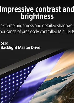 Sony BRAVIA 9 Series 215 cm (85 inches) 4K Ultra HD AI Smart Mini LED Google TV K-85XR90 (Black) 