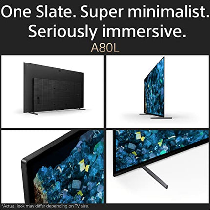 Sony Bravia 195 cm (77 inches) XR Series 4K Ultra HD Smart OLED Google TV XR-77A80L (Black) 