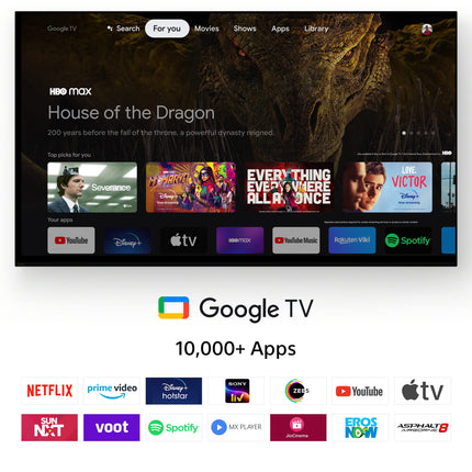 Sony Bravia 195 cm (77 inches) XR Series 4K Ultra HD Smart OLED Google TV XR-77A80L (Black) 