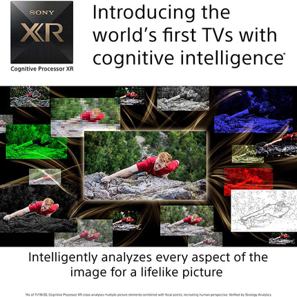 Sony Bravia 195 cm (77 inches) XR series 4K Ultra HD Smart OLED Google TV XR-77A80J (Black) 