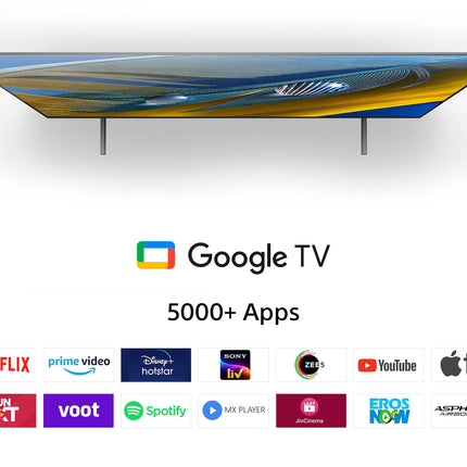 Sony Bravia 195 cm (77 inches) XR series 4K Ultra HD Smart OLED Google TV XR-77A80J (Black) 