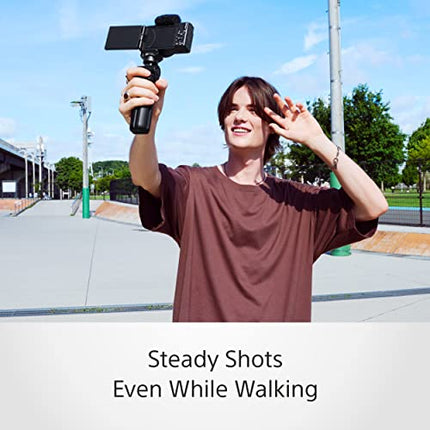 Sony Digital Camera ZV-1F for Content Creators with Ultra-Wide 20mm Prime Lens | Soft Skin Feature | Bokeh | Creative Look | Active Mode Stabilisation -Black 