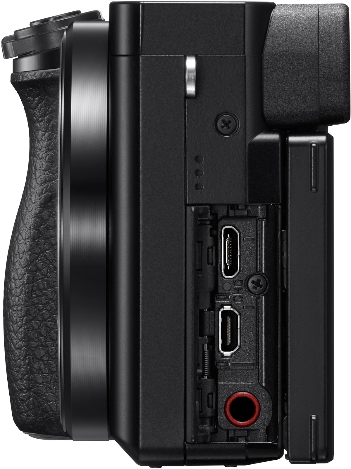 Sony New Alpha ILCE-6100K (Previously ILCE-6100L) with Upgraded SELP1650 (Ver 2) Power Zoom Lens | 24.2 MP | APS-C Sensor | Fast Auto Focus | 4K Vlogging Camera | Tiltable LCD – Black 