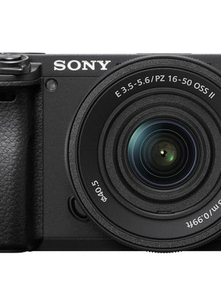 Sony New Alpha ILCE-6400K (Previously ILCE-6400L) with Upgraded SELP1650 (Ver 2) Power Zoom Lens | 24.2MP | APS-C Sensor | Fast Auto Focus | 4K Vlogging Camera | Tiltable LCD – Black 