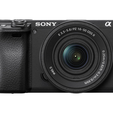 Sony New Alpha ILCE-6400K (Previously ILCE-6400L) with Upgraded SELP1650 (Ver 2) Power Zoom Lens | 24.2MP | APS-C Sensor | Fast Auto Focus | 4K Vlogging Camera | Tiltable LCD – Black 