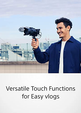 Sony New Alpha ILCE-6400K (Previously ILCE-6400L) with Upgraded SELP1650 (Ver 2) Power Zoom Lens | 24.2MP | APS-C Sensor | Fast Auto Focus | 4K Vlogging Camera | Tiltable LCD – Black 