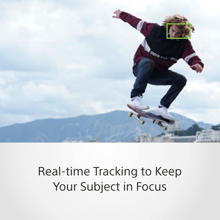 Sony New Alpha ILCE-6400K (Previously ILCE-6400L) with Upgraded SELP1650 (Ver 2) Power Zoom Lens | 24.2MP | APS-C Sensor | Fast Auto Focus | 4K Vlogging Camera | Tiltable LCD – Black 