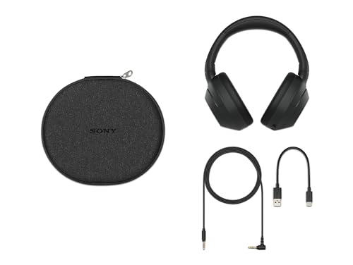 Sony ULT Wear WH-ULT900N Noise Cancellation Wireless Bluetooth Over Ear Headphones with Massive Bass, Up to 50Hrs Battery-Black 