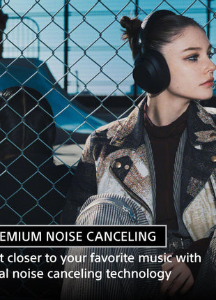 Sony ULT Wear WH-ULT900N Noise Cancellation Wireless Bluetooth Over Ear Headphones with Massive Bass, Up to 50Hrs Battery-Black 