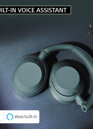 Sony ULT Wear WH-ULT900N Noise Cancellation Wireless Bluetooth Over Ear Headphones with Massive Bass, Up to 50Hrs Battery-Grey 