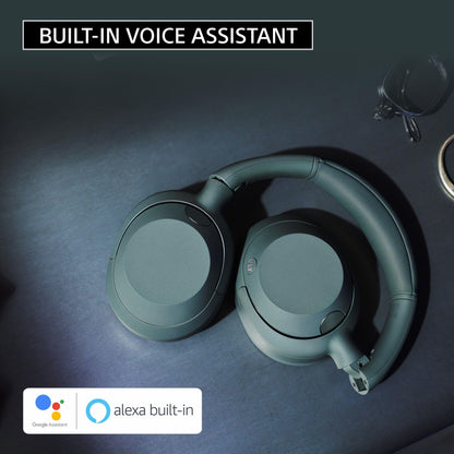 Sony ULT Wear WH-ULT900N Noise Cancellation Wireless Bluetooth Over Ear Headphones with Massive Bass, Up to 50Hrs Battery-Grey 